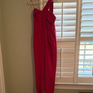 Adelyn Rae Pink Jumpsuit